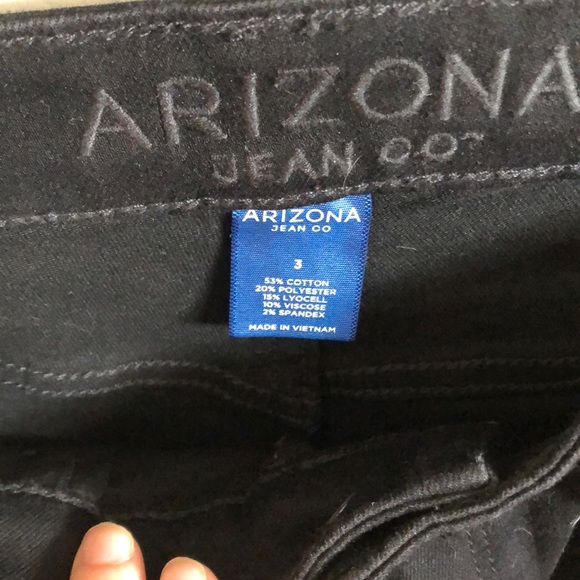 Black Arizona Skinny Jeans - Picture 3 of 3